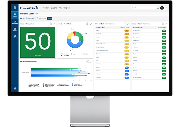 Vendor Cyber Intelligence (VCI) with RiskRecon