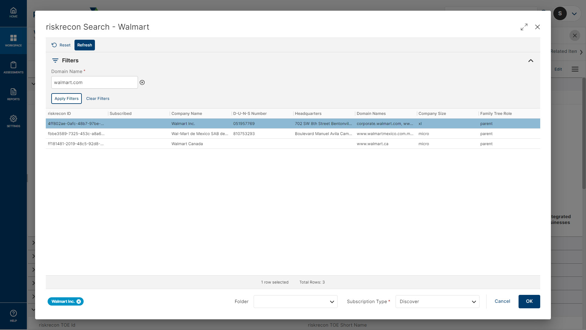 RiskRecon Connector